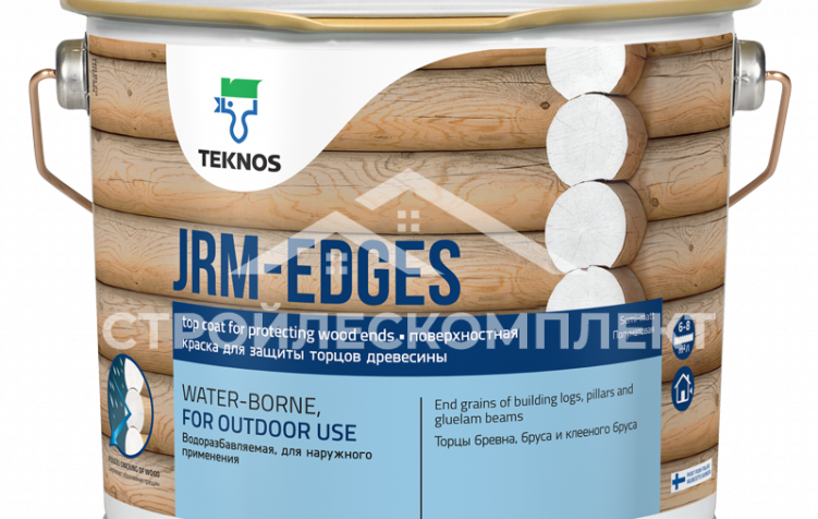 Краска для защиты торцов древесины JRM-EDGES