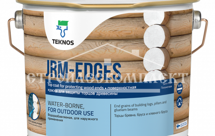 Краска для защиты торцов древесины JRM-EDGES
